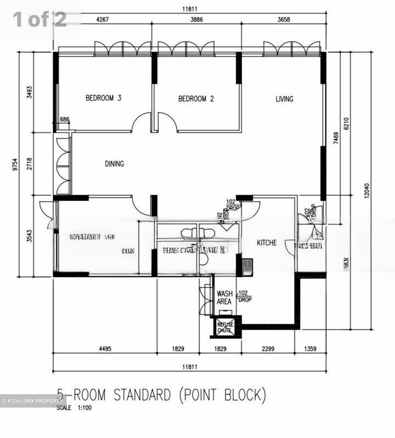 Blk 8 Ghim Moh Road (Queenstown), HDB 5 Rooms #456464861